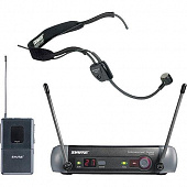 Shure PGX14 / 20 радиосистема -головная- UHF с гарнитурой WH20TQG сканер частот, переключаемые частоты