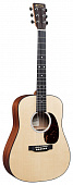 Martin DJR-10E-02 Spruce  Junior Series электроакустическая гитара мини-дредноут, с чехлом, цвет натуральный