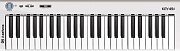 Axelvox KEY49j White динамическая MIDI клавиатура USB, 49 клавиш, цвет белый