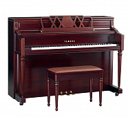Yamaha M2SM  пианино 110см, цвет красное дерево