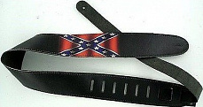 Perri's 32 P25LSS Confederate Flag кожаный ремень, рисунок флаг Конфидерации