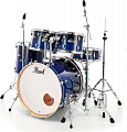 Pearl EXL725/ C257  ударная установка из 5-ти барабанов, цвет черно-синий, стойки в комплекте