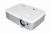 Optoma W400+ проектор Full3D; DLP, WXGA (1280*800),4000 ANSI Lm, 22000:1; Zoom 1,3x; TR 1.19:1 ~ 1.54:1; HDMI x2; MHL; VGA IN; Composite;S-Video;AudioIN 3,5mm x2;VGA Out;AudioOut; RS232; RJ45; USB A Power(1A); 10W; 29/30 dB;2,52 kg (95.78L01GC0E)