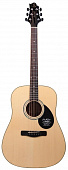 Greg Bennett GD-200S/N акустическая гитара с вырезом, дредноут, цвет натуральный