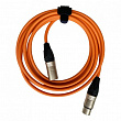 GS-Pro XLR3F-XLR3M (orange) 5 метров балансный микрофонный кабель, цвет оранжевый
