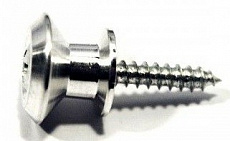 Dunlop 7100 (SI)  крепление ("рюмка") для гитарного ремня, хром