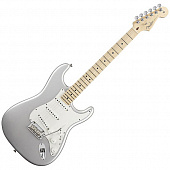 Fender American Standard Stratocaster Maple Neck, Blizzard Pearl электрогитара с кейсом, цвет жемчужный