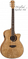 Luna WL ASH электроакустическая гитара, цвет натуральный
