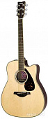 Yamaha FGX730SC электроакустическая гитара цвет Natural