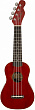 Fender Ukulele Venice Cherry укулеле сопрано, цвет вишневый