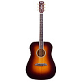 Framus FD 28 N SR SBT E  электроакустическая гитара, цвет санберст