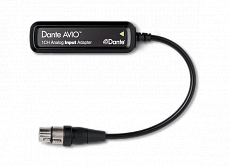 Audinate ADP-DAI-AU-1X0 адаптер балансного линейного сигнала в сеть Dante, одноканальный.