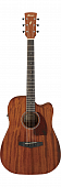 Ibanez PF12MHCE-OPN  электроакустическая гитара, цвет натуральный