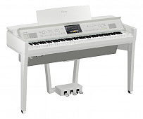 Yamaha CVP-809PWH  клавинова, 88 клавиш, цвет белый