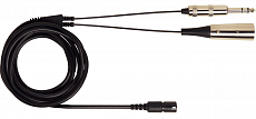 Shure BCASCA-XLR3QI кабель для наушников с разъёмами BCASCA/XLR + 6.3 мм , 2.3 метров