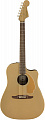 Fender Redondo Player Bronze Satin WN электроакустическая гитара, цвет бронзовый