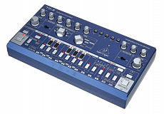 Behringer TD-3-BU аналоговый басовый синтезатор, VCO с двумя формами волны, VCF, VCA, 16-шаговый секвенсор возможностью сохране