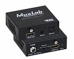 MuxLab 500436 аудио деэмбеддер  HDMI, разрешение 4K/60