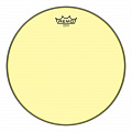 Remo BE-0314-CT-YE Emperor® Colortone™ Yellow Drumhead, 14' цветной двухслойный прозрачный пластик, желтый