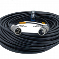 GS-Pro XLR3F-XLR3M (black) 45 метров балансный микрофонный кабель XLR3"мама"-XLR3"папа", цвет черный