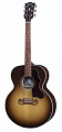 Gibson SJ-100 Walnut Honeyburst + Case акустическая гитара Super Jumbo со звукоснимателем и кейсом, цвет санберст