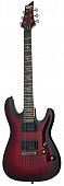 Schecter Demon-6 CRB гитара электрическая, цвет темно-красный бёст