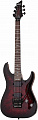 Schecter Omen Elite-6 BCHB гитара электрическая шестиструнная, цвет тёмно-вишнёвый бёрст