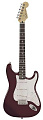 Fender STD STRAT - MN - MIDNIGHT WINE электрогитара с чехлом, цвет бордо