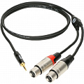Klotz KY8-180  компонентный кабель серии MiniLink, цвет черный, 1.8 метра