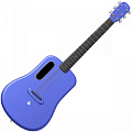 Lava ME 3 38' Blue  электроакустическая гитара со звукоснимателем и встроенными эффектами, 38" мензура, цвет синий, с чехлом