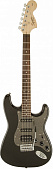 Fender Squier Affinity Stratocaster HSS LRL Montego Black Metallic электрогитара, накладntego Black Metallic электрогитара, цвет черный металлик