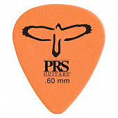 PRS Delrin Picks Orange, 0.60 mm медиаторы, 72 шт. Толщина 0.60 мм