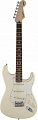 Fender Jeff Beck Signature Strat Olympic White (Custom Shop) электрогитара с кейсом, цвет белый