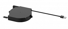 Wize Pro WRTS-USB-RT кабельный ретрактор для установки в архитектурный лючок Wize серии WRTS, выдвижение на 80 см