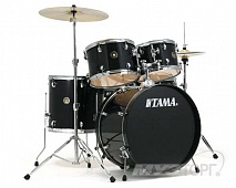Tama RM52H4-BK ударная установка из 5-ти барабанов (бочка 16х22, томы 8x12, 9х13 напольный 15х16, малый 5х14) серия RHYTHM MATE (черная) со стойкой для малого барабана, педалью для бочки, стойкой для хай-хэта, стойкой под тарелку)