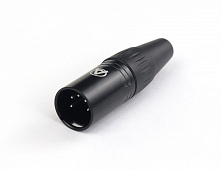 AuraSonics XN5M-B  кабельный разъем 5-контактный XLR "папа", черный