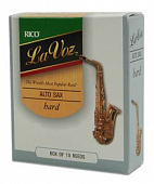 Rico La Voz MDH  трости для саксофона  тенор средн.жесткие (10 шт.в пачке) RKC10MH