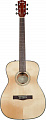 Fender CF-140S Folk Natural акустическая гитара, цвет натуральный