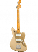 Fender Squier 40th Ann Jazzmaster MN Aged Hardware Satin Desert Sand электрогитара, цвет песочный