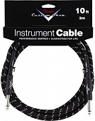 Fender Custom Shop 10 Instrument Cable Black Tweed инстументальный кабель, 3 м