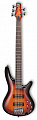 Ibanez SR375E-AWB 5-струнная бас-гитара, цвет "виски бёрст"