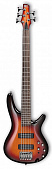 Ibanez SR375E-AWB 5-струнная бас-гитара, цвет "виски бёрст"