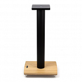 Radiotehnika T7 Black/Wood стойка для акустической системы, цвет черный/натуральное дерево