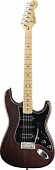 Fender AMERICAN STANDARD HAND STAINED ASH STRATOCASTER HSH MN MAHOGANY SATIN  электрогитара с кейсом, цвет матовый махогани