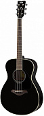 Yamaha FS820 BL акустическая гитара, цвет чёрный
