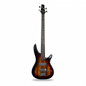 Bosstone BGP-4 3TS+Bag бас-гитара электрическая, 4 струны, цвет санберст
