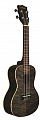 Kala KA-SEMBK Soprano Exotic Mahogany Black Ukulele укулеле сопрано, цвет черный