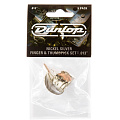 Dunlop 33P013 Nickel Silver Fingerpick 5Pack  когти, толщина 0.13 мм, 5 шт.