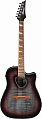 Ibanez ALT30FM-RDB акустическая гитара, цвет красно-серый