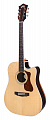 Guild D-260CE Deluxe  гитара электроакустическая, цвет натуральный